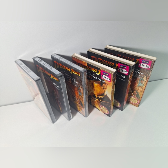 Indiana Jones 3 movies dvd with slipcover - Picture 6 of 12